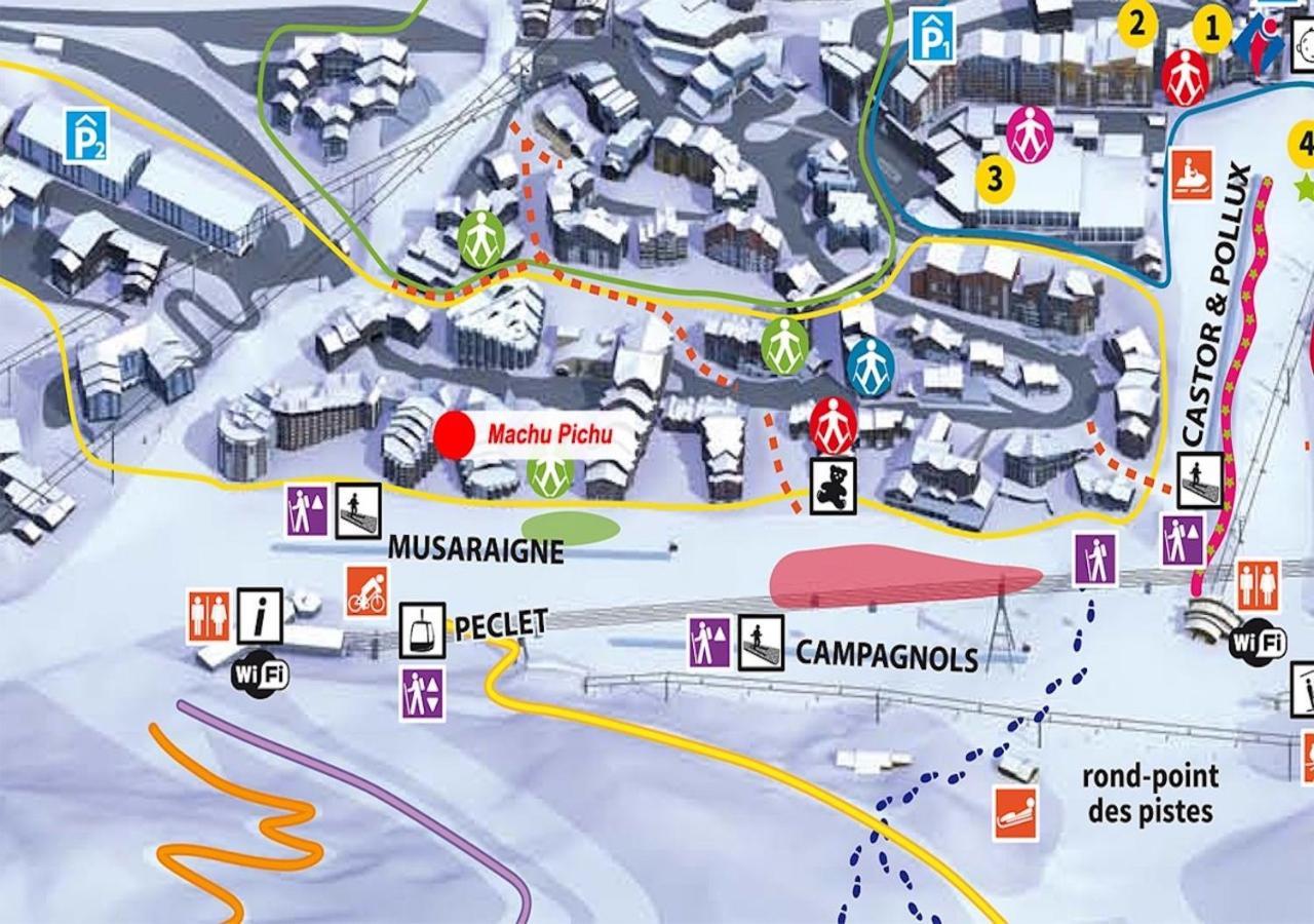 Residence Les Temples Du Soleil - Val Thorens Exteriör bild