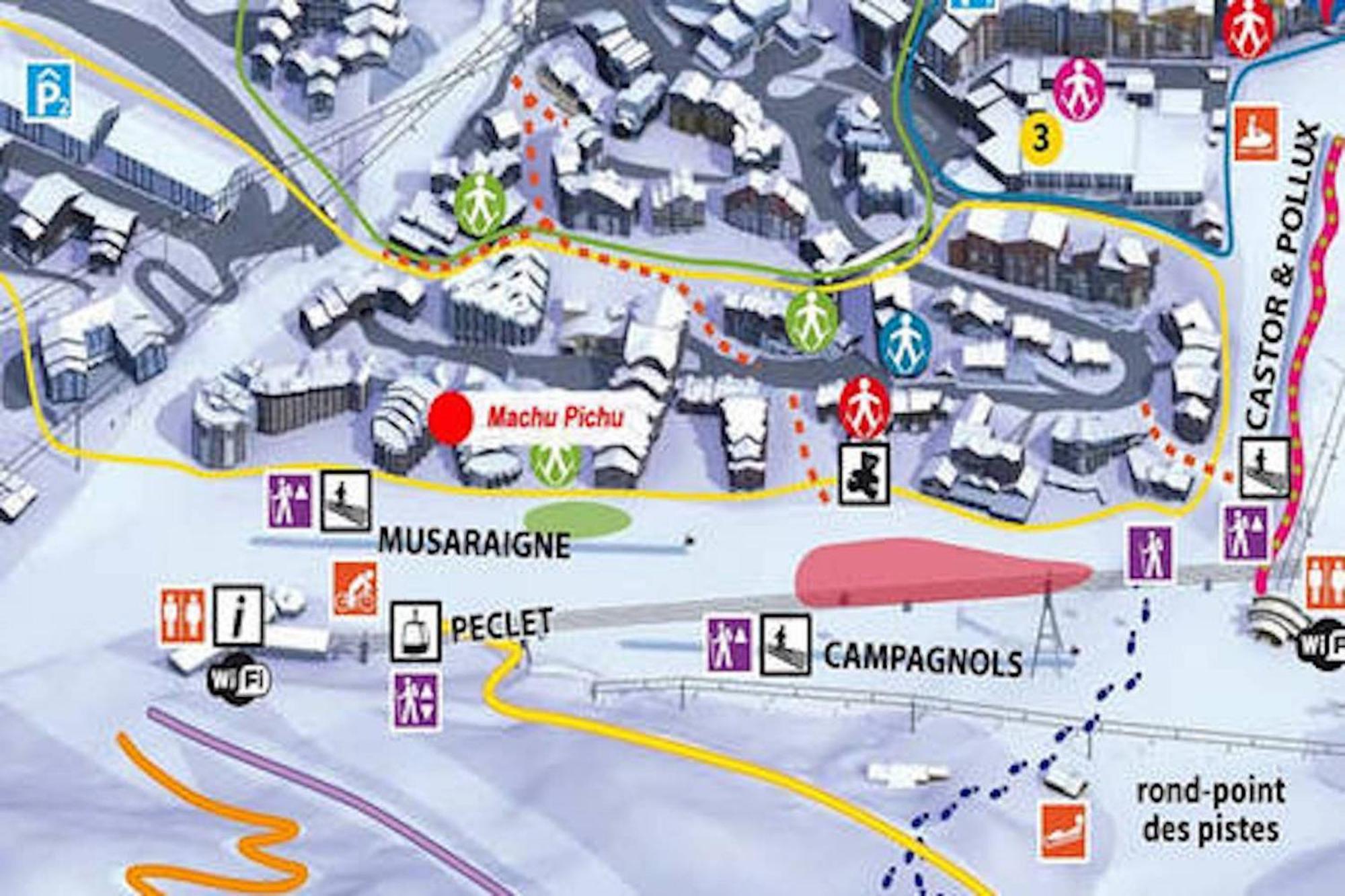 Residence Les Temples Du Soleil - Val Thorens Exteriör bild