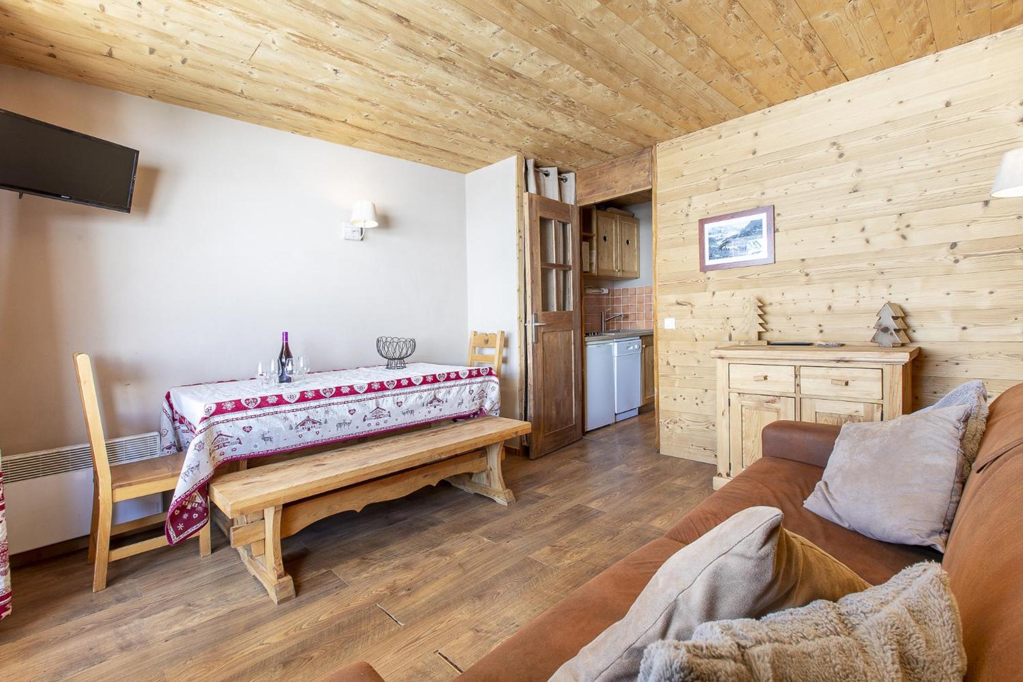 Residence Les Temples Du Soleil - Val Thorens Rum bild