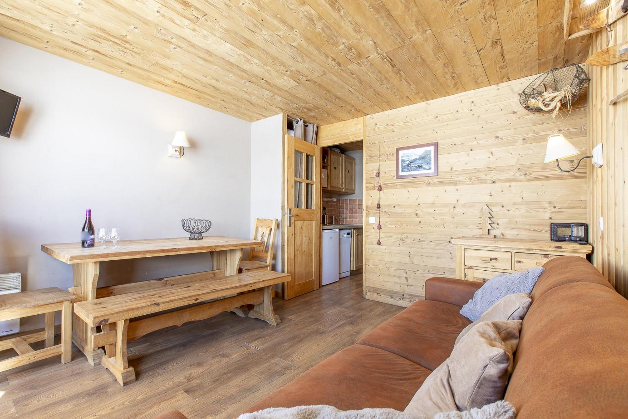 Residence Les Temples Du Soleil - Val Thorens Rum bild