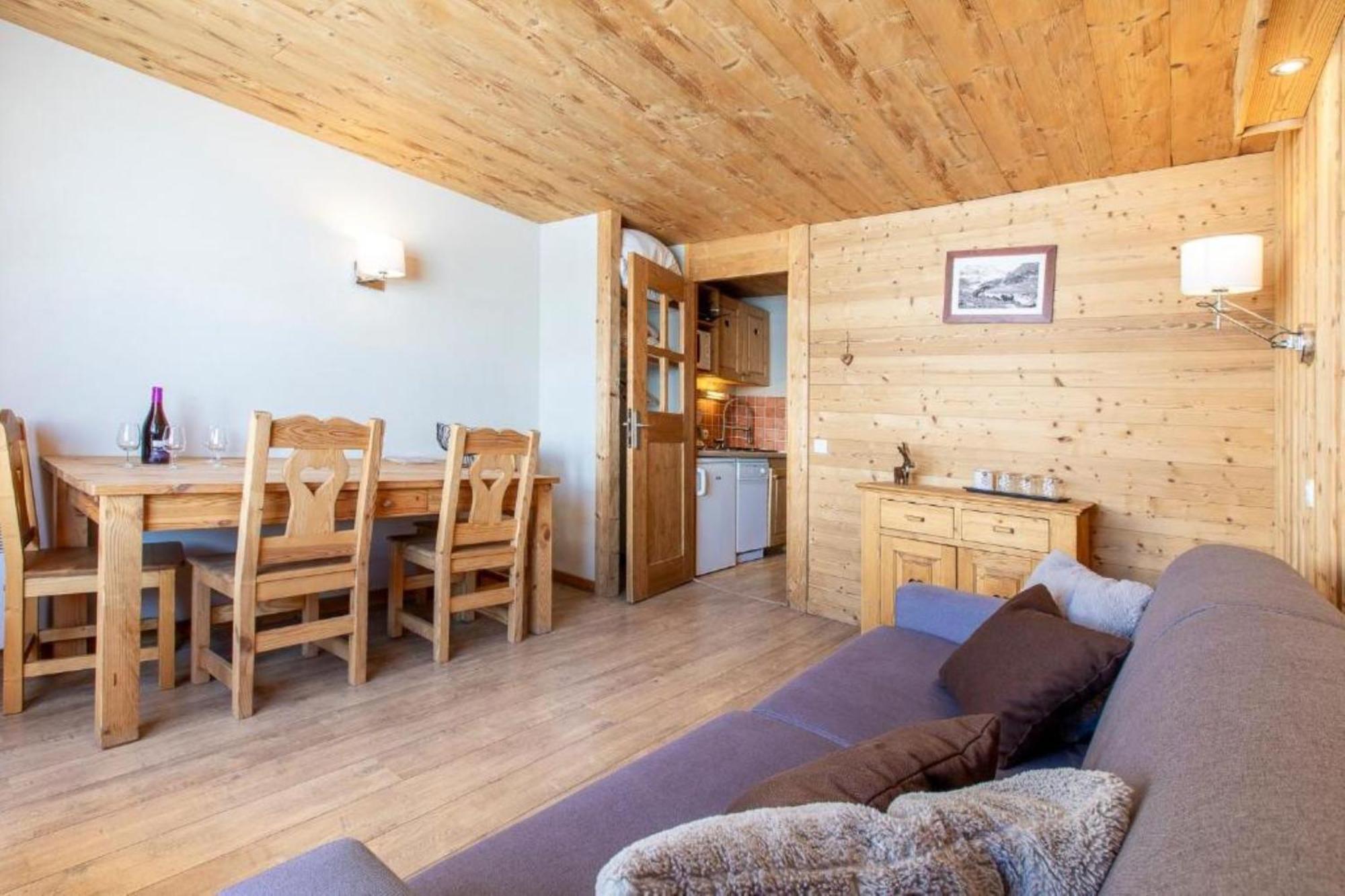 Residence Les Temples Du Soleil - Val Thorens Rum bild
