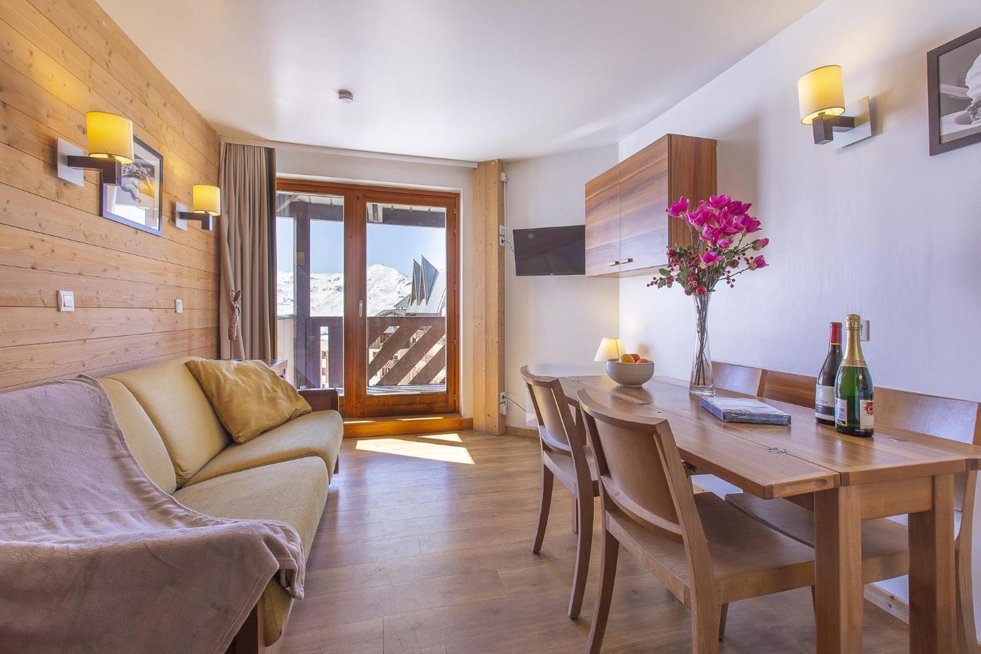 Residence Les Temples Du Soleil - Val Thorens Exteriör bild
